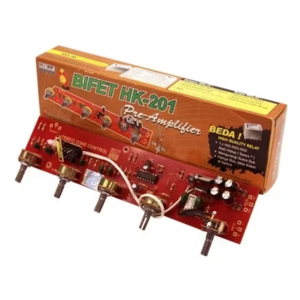 Kit Tone Control Bifet HK 201 Ada Relay Bell BGR
