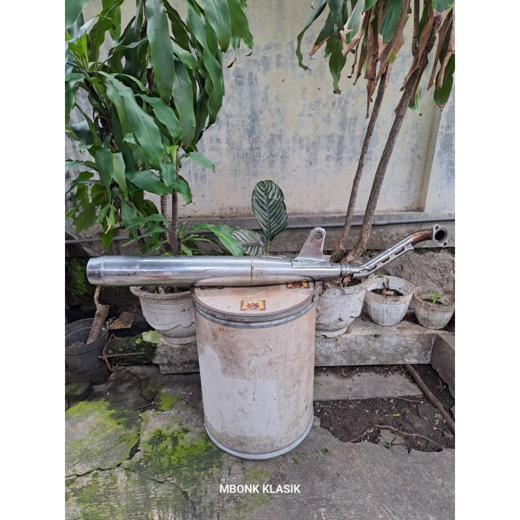 knalpot yamaha alfa ORIGINAL knalpot alfa