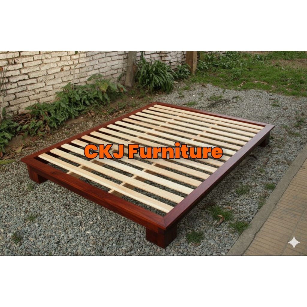 Dipan Korea japan Led/Dipan kayu lesehan/Dipan pendek/Tempat tidur lesehan/Tempat Tidur japan/dipan 