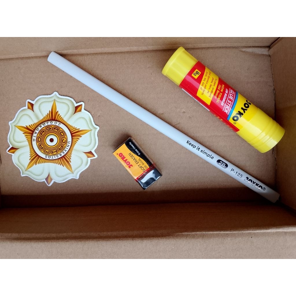 Paket ATK Lengkap Mahasiswa Isi Stiker Mahasiswa UI, ITB , ITS, UGM, UNEJ, UNM, UB, UNPAD, UNAIR DLL