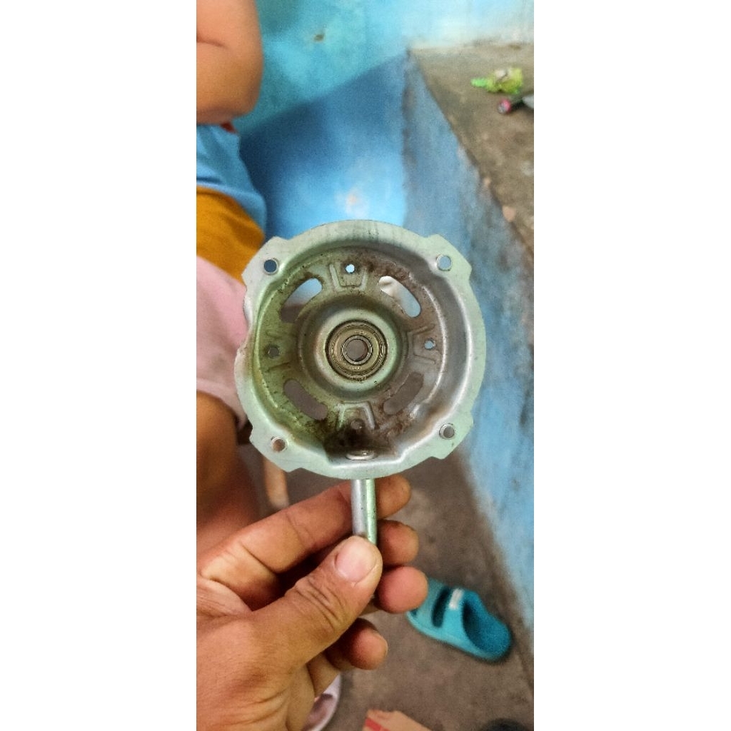 cover dinamo kipas angin bearing depan belakang