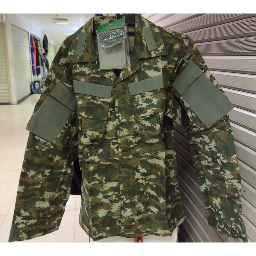 SERAGAM PDL TNI SAGE GREEN ORIGINAL