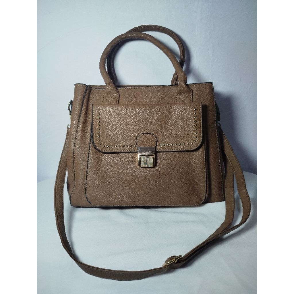 Tas Ramayana Slempang Handbag Brown Coklat
