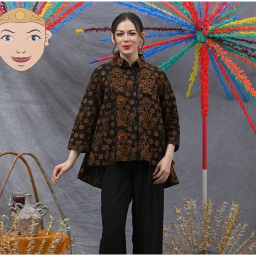 NONA RARA BATIK ORCA GARUT BETAWI SIZE M
