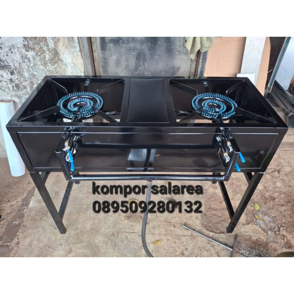 kompor martabak manis 2 tungku