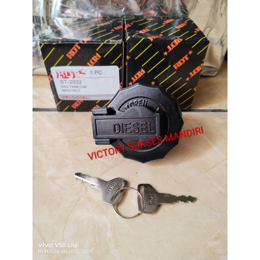 TUTUP TANGKI SOLAR TENGKI MINYAK FUEL TANK CAP ISUZU TRAGA DMAX D.MAX