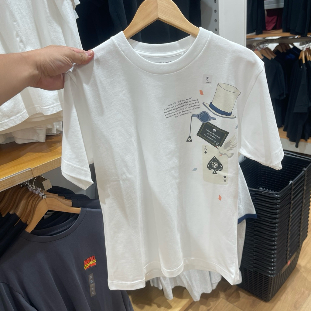 Tshirt Uniqlo Man CONAN white