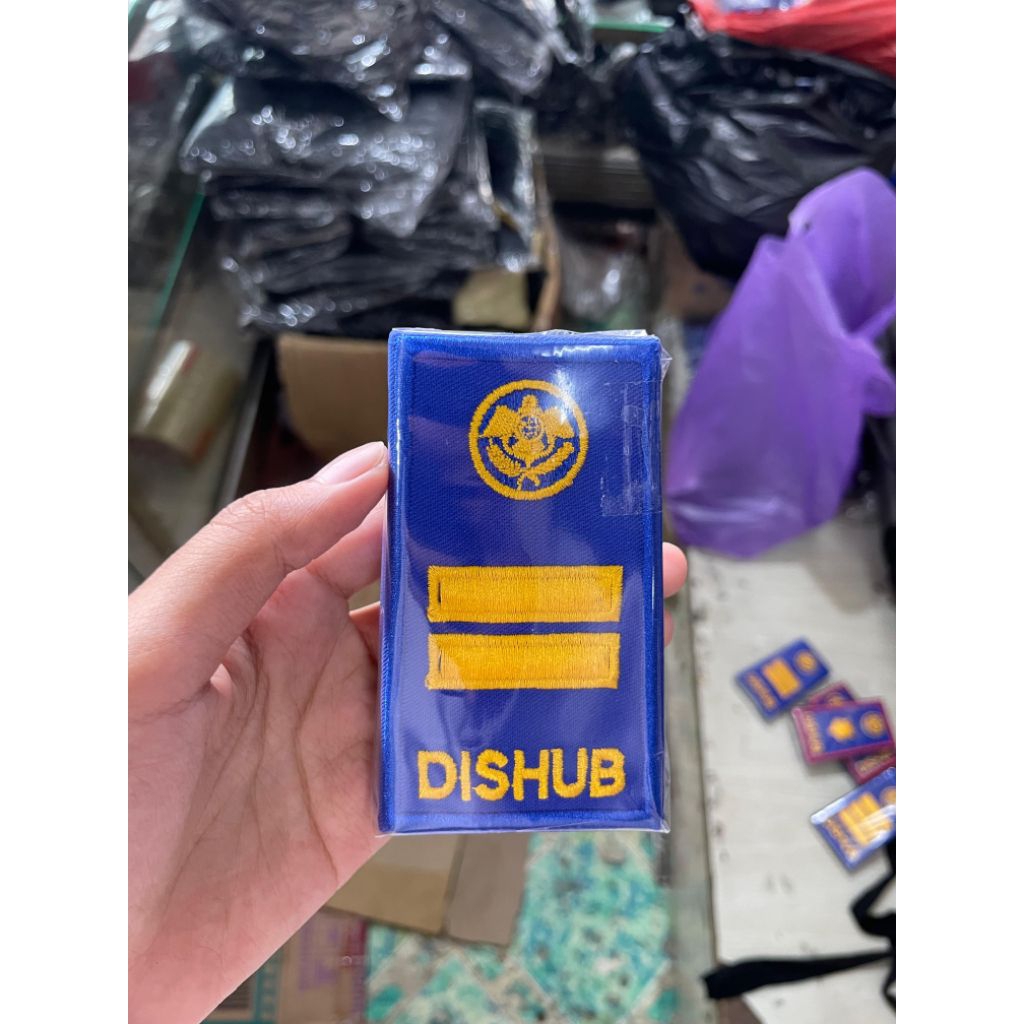 Pangkat Dushub Pangkat Perhubungan Logo Bordir