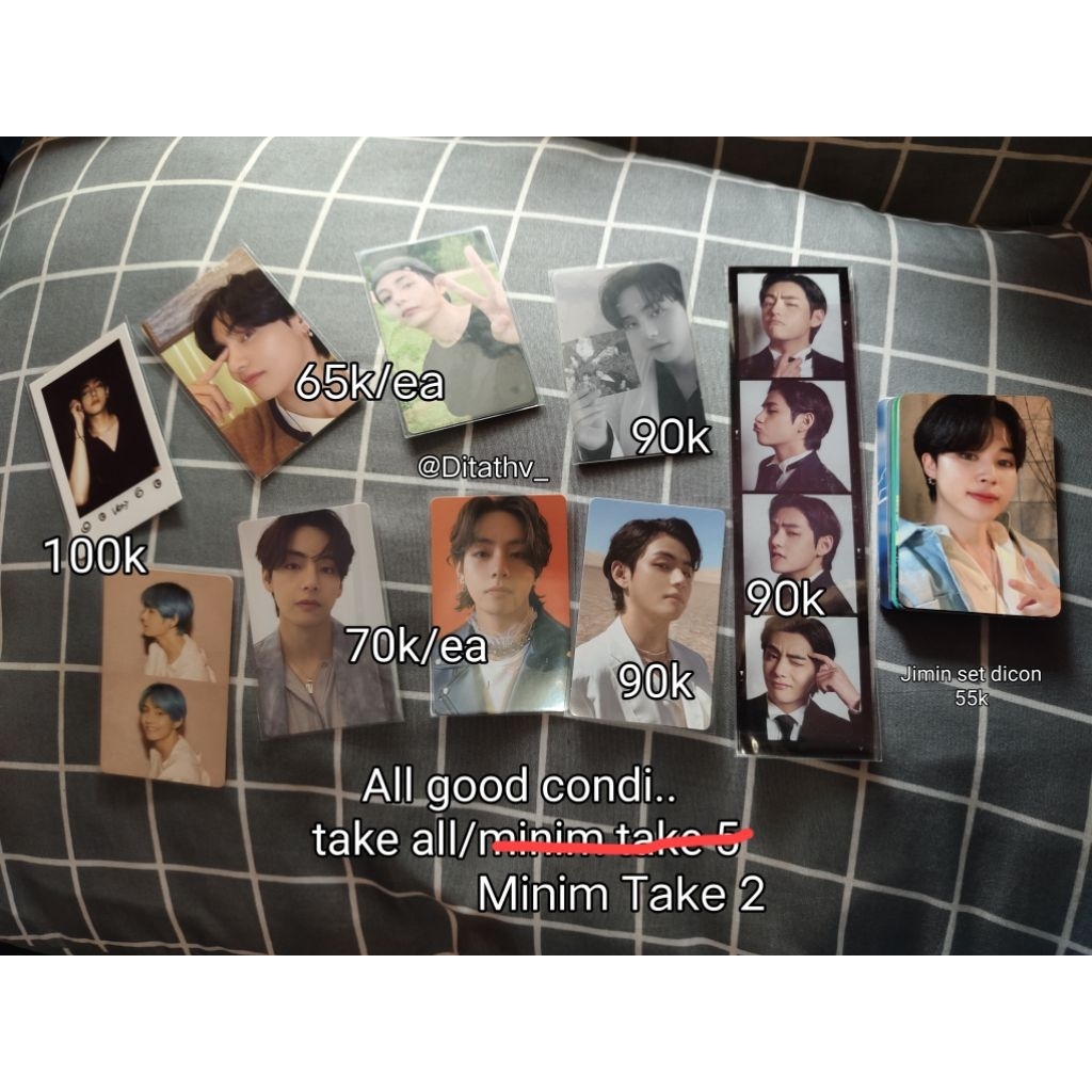 POB/PC proof std Taehyung official