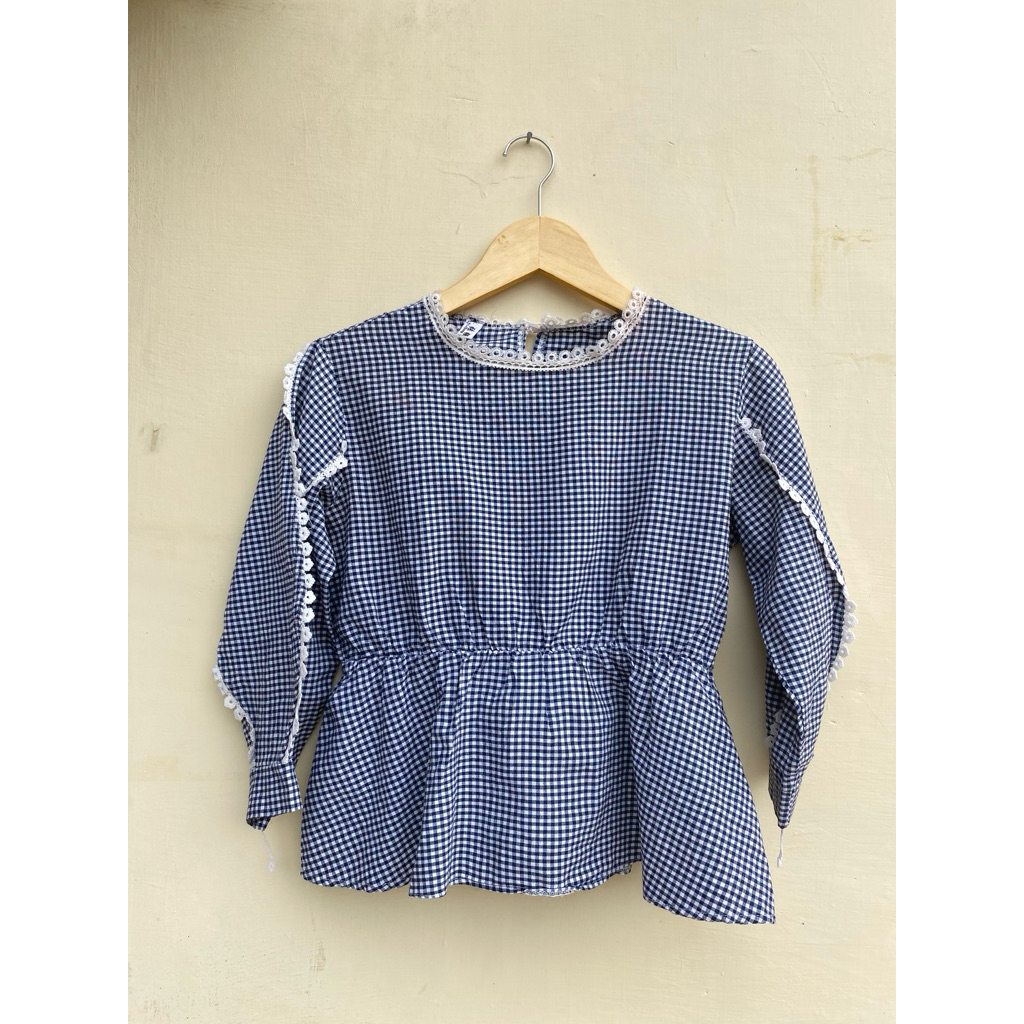 Preloved Dress Kotak kotak