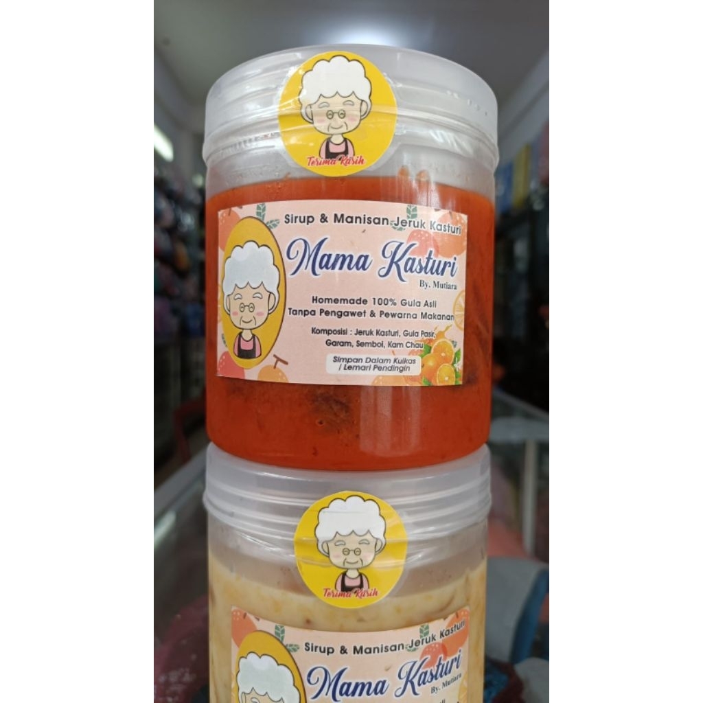 Mama Kasturi Sirup Jeruk Kasturi /  Kietna Cui / Kalamansi / Jeruk Kunci / Jeruk Sonkit Semboi Home 