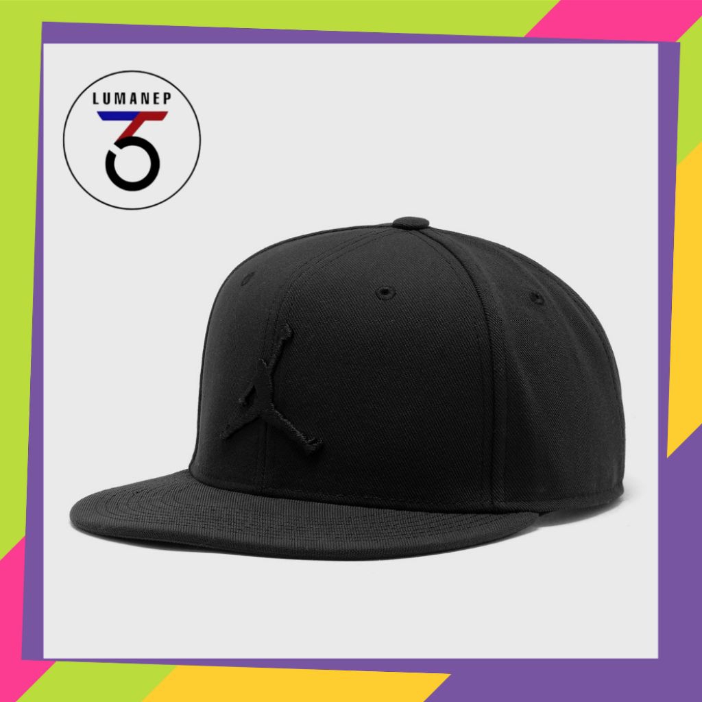 Topi jordan pro jumpman snapback black