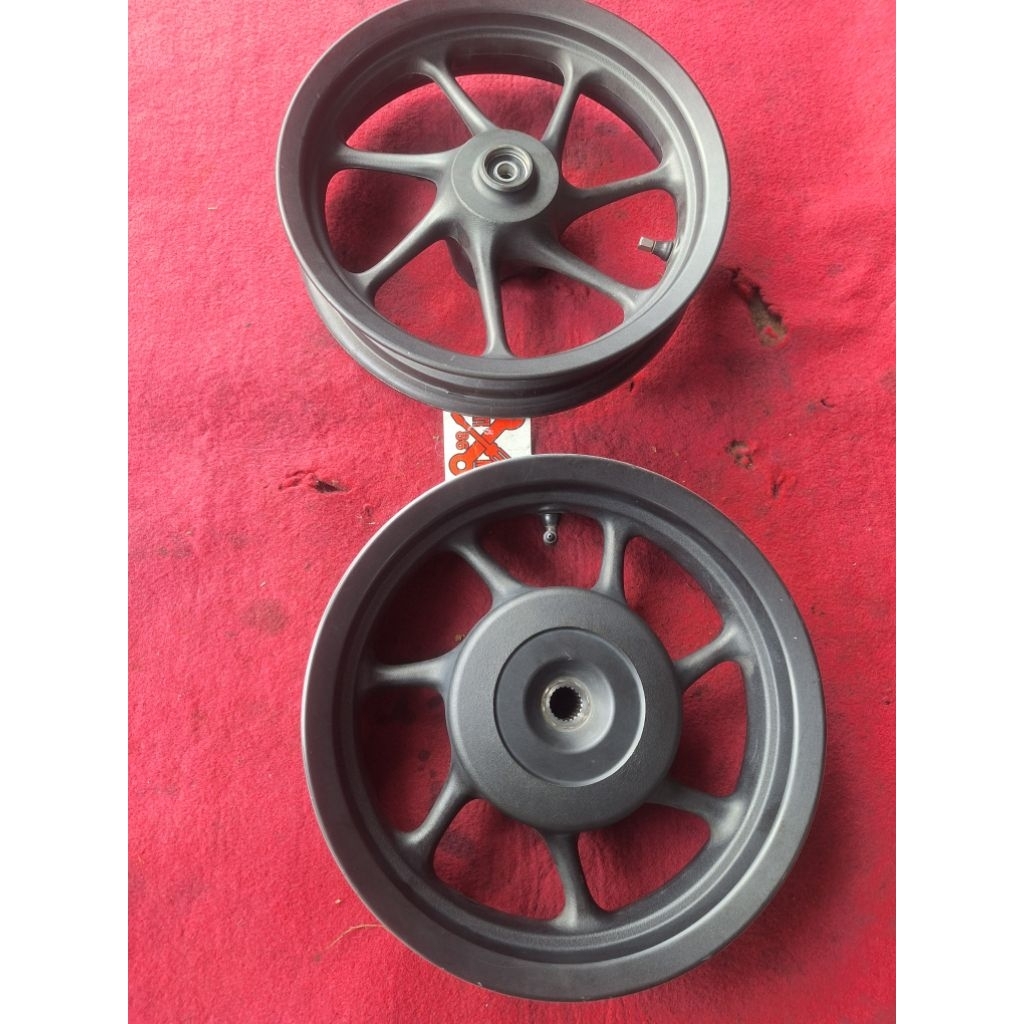 Velg Racing Depan Belakang Scoopy Donat Ring 12 Bekas Original