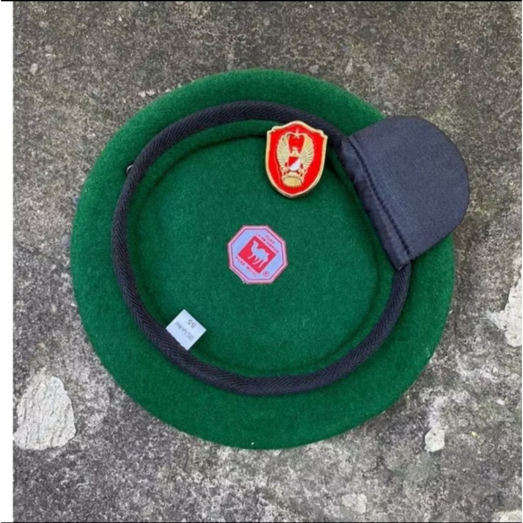 BARET KODAM KEMEL PLES EMBLEM TNI AD