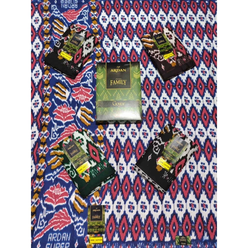 SARUNG KETJUBUNG GOYOR ARDAN FAMILY