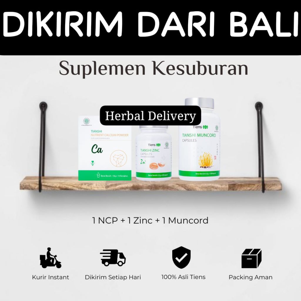 TCM Promil Suami Istri Herbal Premium China Tiongkok Fitofarmaka | Dikirim dari Tiens Denpasar Bali