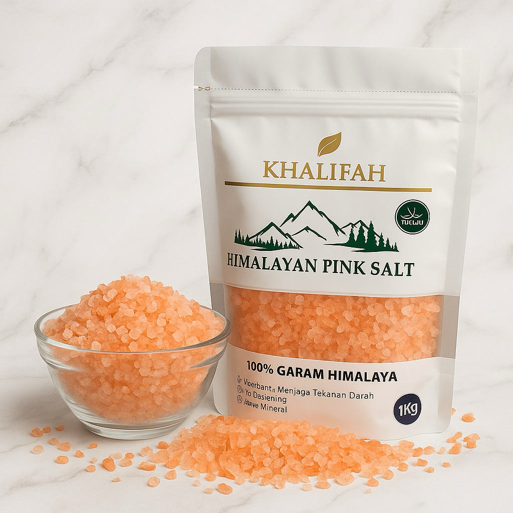 Garam Himalaya Coarse 1 Kg | Garam Himalaya Kasar | Garam Himalaya Cristal