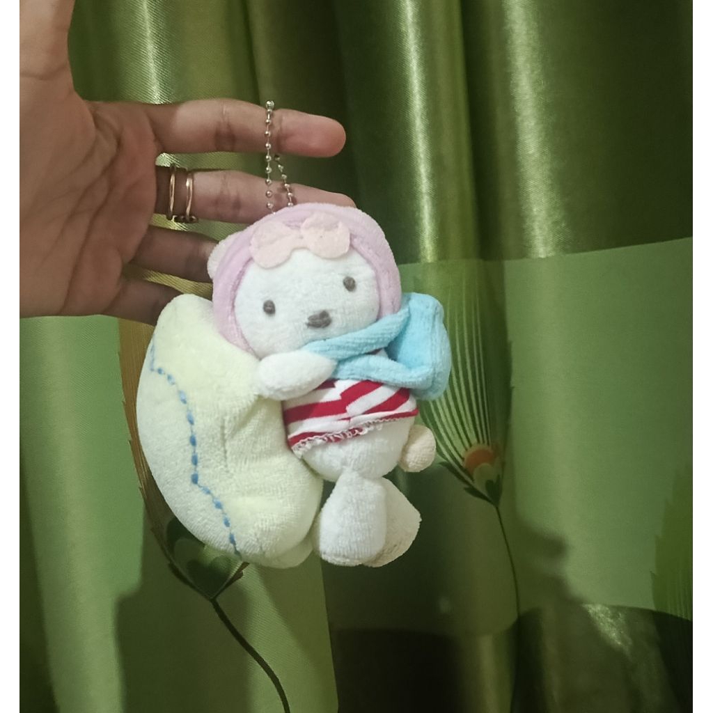Gantungan kunci Boneka Teddy Kostum Bawa Bintang Cute Teddy Doll