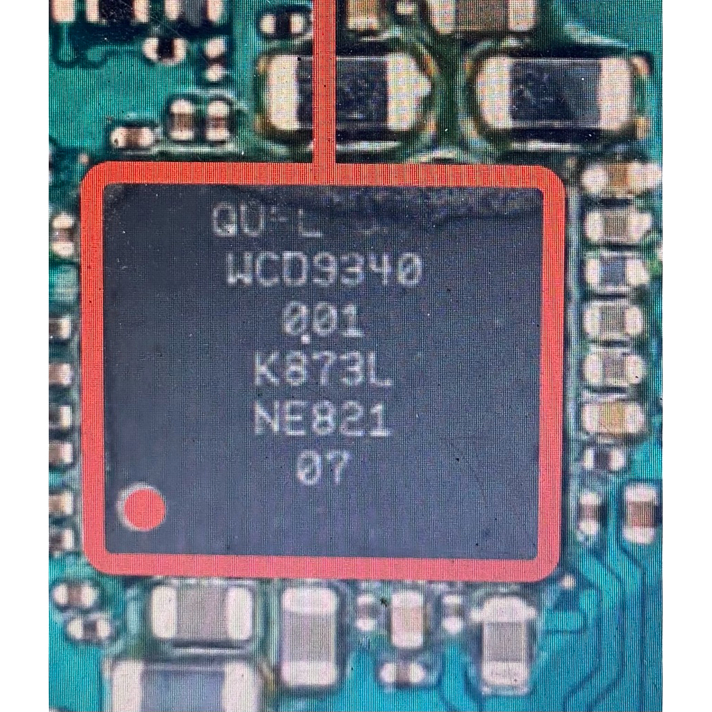 IC AUDIO WDC9340-001 - Sony Xperia XZ3 / H9436 / H8416 / H9493 / SOV39 / SO-01L / Docomo. tested