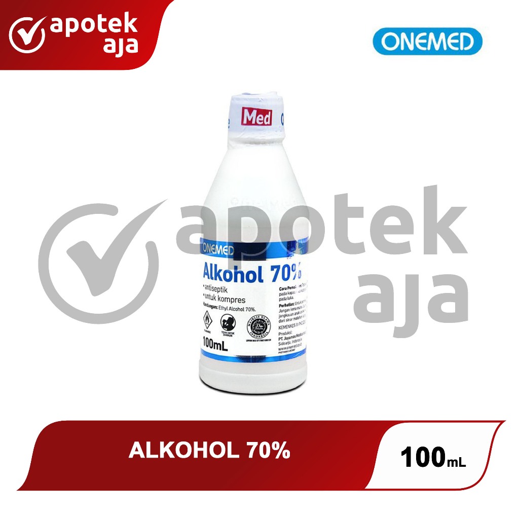 Alkohol 70% 100ml OneMed Alcohol Ethanol