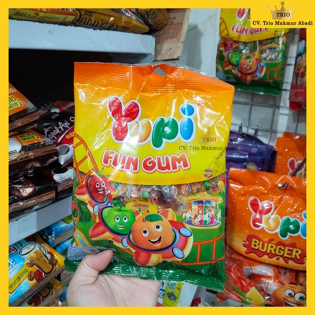 Permen Yupi Fun Gum 120g
