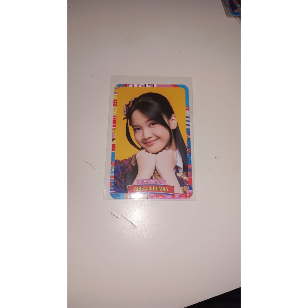 Photocard Ribka Jkt48 Ofc - MnG Sister Reunion JKT48 X AKB48
