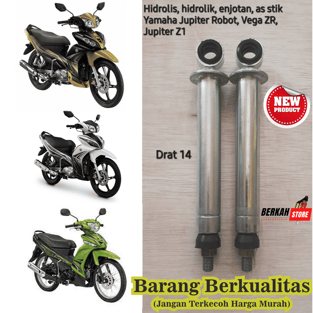 Hidrolis shock belakang Vega ZR, Jupiter Robot, Jupiter z1