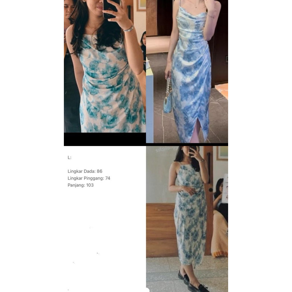 PL Dress Pantai Flower