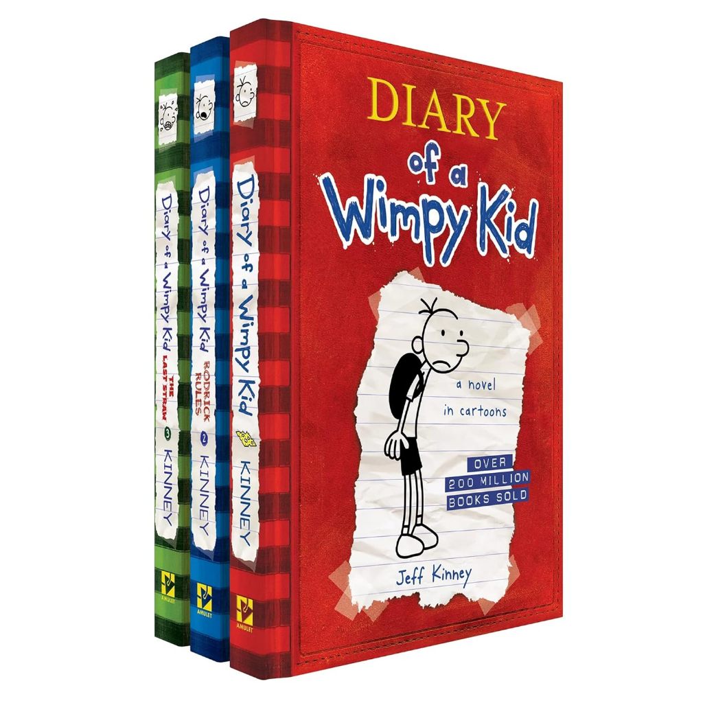 Diary of a Wimpy Kid: 3 Book Bundle (Hardcover)