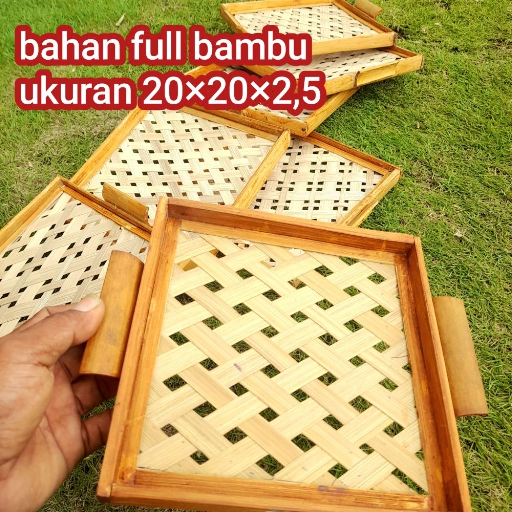 NAMPAN BAMBU,NAMPAN ANYAMAN