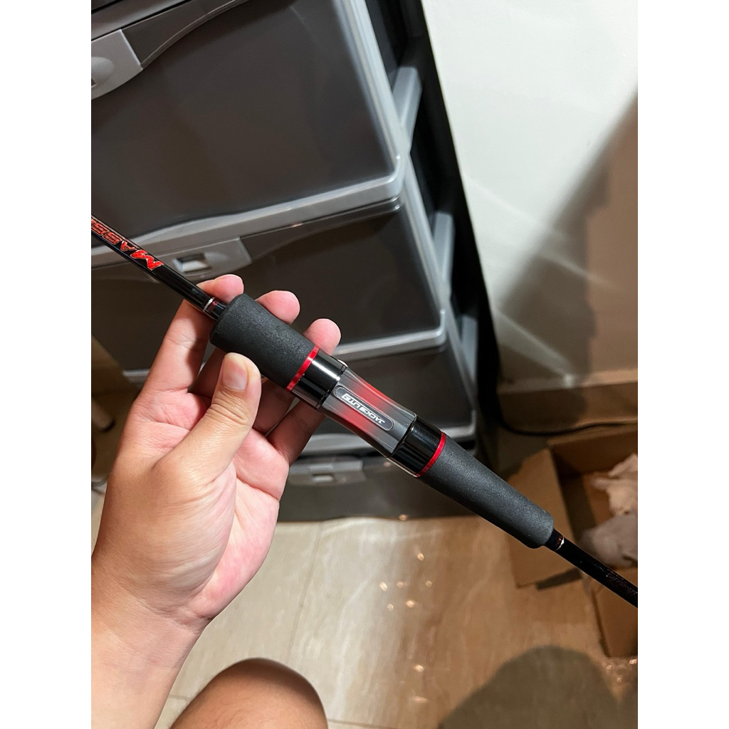 (PRELOVED) LIKE NEW Rod/joran BC Jack Vision  Seri Jack Lite Massima Reborn 198cm 2-6lb | ALAT PANCI