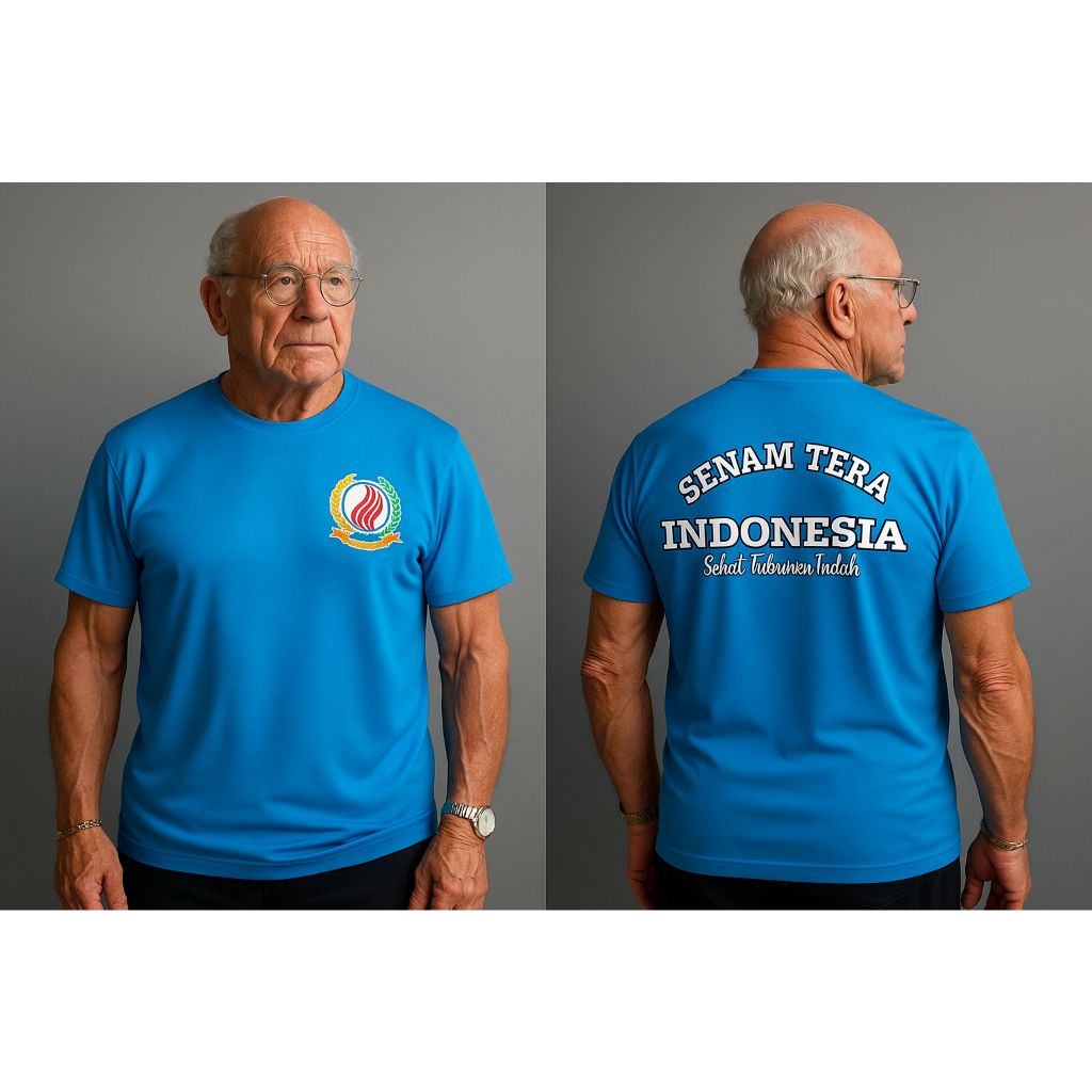 KAOS SENAM TERA INDONESIA STI KAOS SENAM TERA OFFICIAL INDONESIA KAOS SENAM LANSIA SENAM TERA INDONE