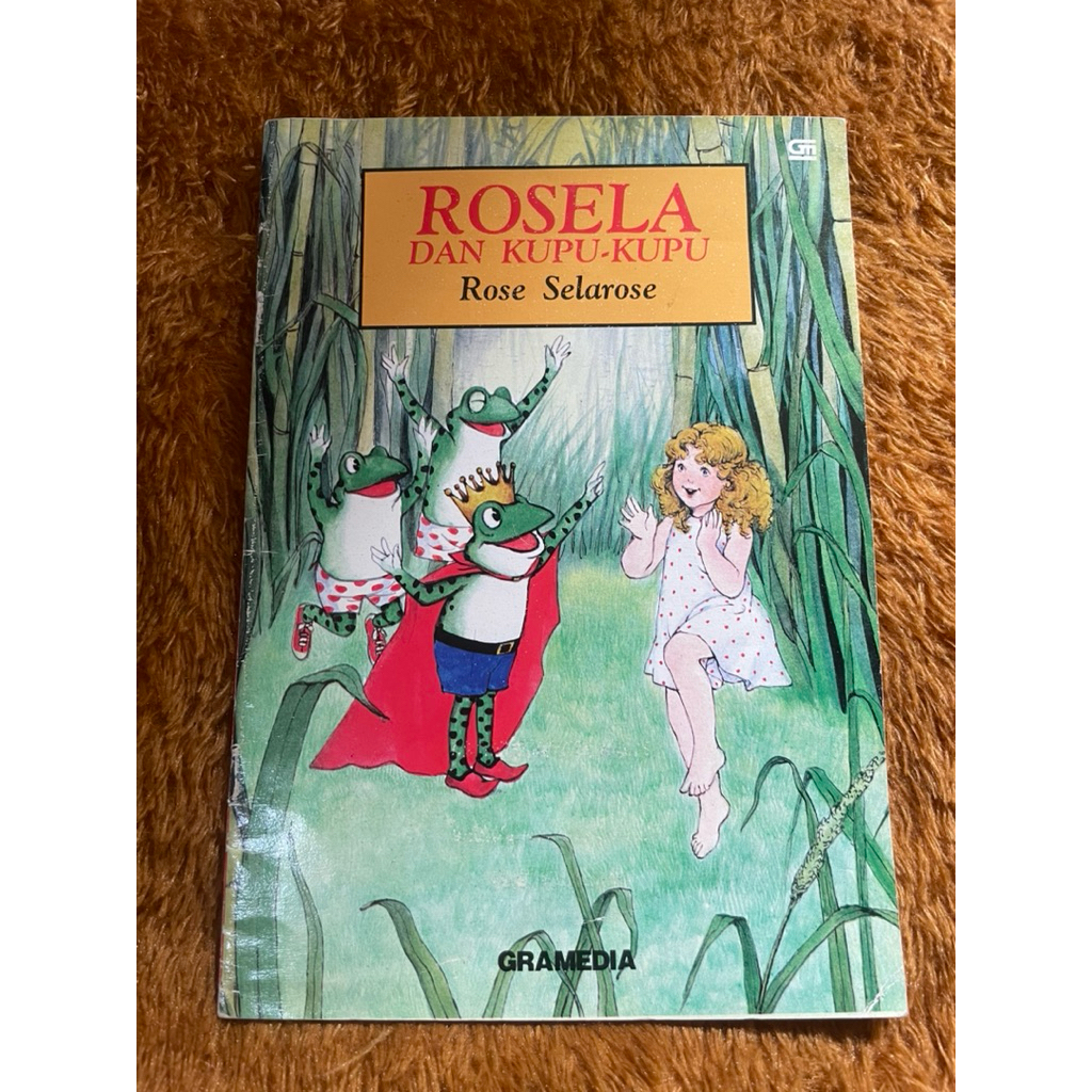 Buku lawas Rosela dan Kupu-Kupu-Rose Selarose