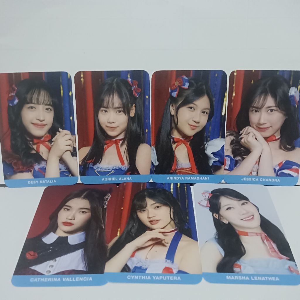 Photocard PC Official JKT48 Wonderfull / Circus (Anin, Jessi, Chyntia, Gracie, Lana, Daisy), Ku Sang