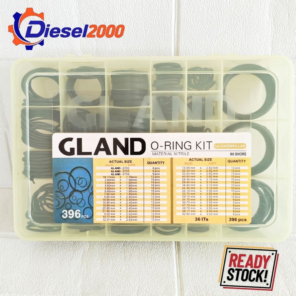 O-RING ORING KIT BOX EXCAVATOR CATER-PILLAR CAT 320D 320C 320B 312D 312C E320 E120B E200B E312 325D 