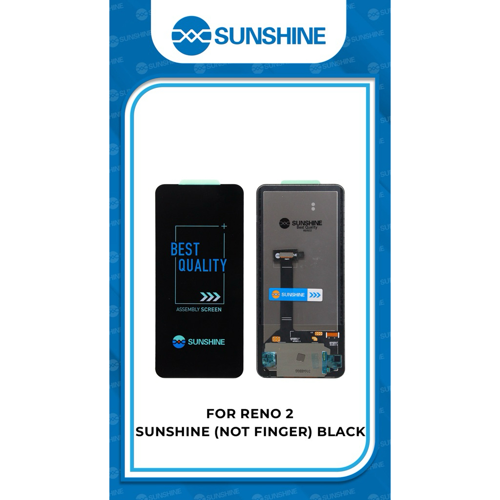 LCD OPPO RENO 2 SUNSHINE BLACK+TS (NOT FINGERPRINT)