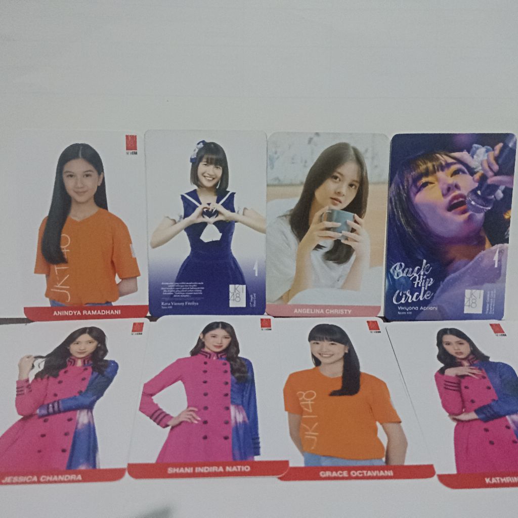 Photocard & Music Card PC Official JKT48 Nice To See You (Shani, Jessi, Kathrina, Anindya, Gracie) N