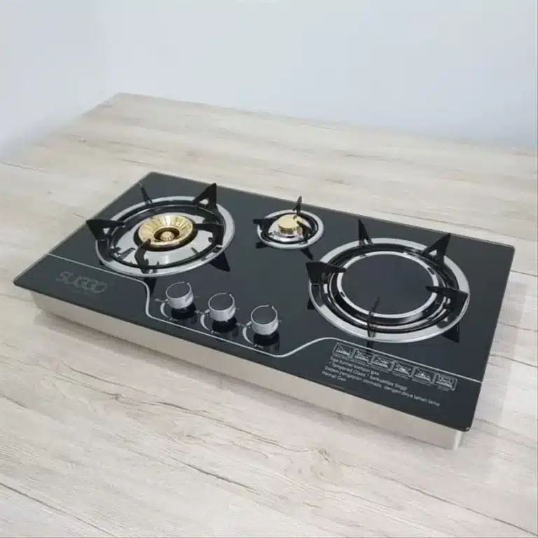 Kompor Gas 3 Tungku Tanam Suggo SG-301