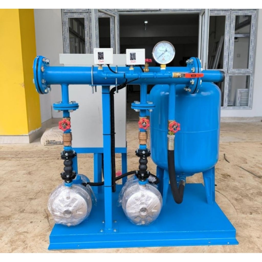 POMPA BOOSTER PUMP EBARA CDX 120/07 POWER 0,55KW 3PHASE 380V 2× POMPA EBARA CDX SET VANEL