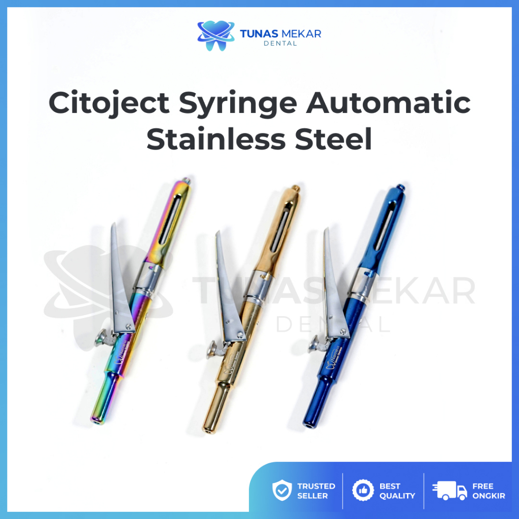 Dental Citoject Stainless Steel Syringe Automatic