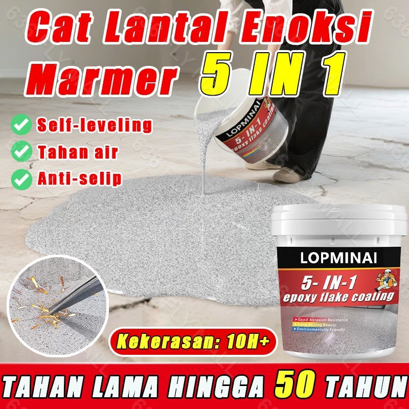 Cat lantai epoxy pasir Pasir epoxy lantai Tahan air Tahan aus Tahan gores Umum untuk dalam ruangan l