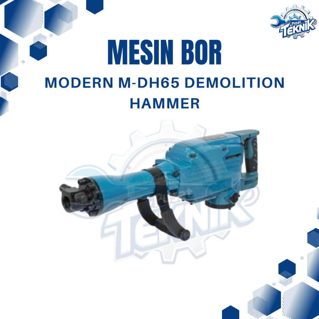 Mesin Bobok Beton Jack Hammer Demolition Hammer M-DH65B MODERN