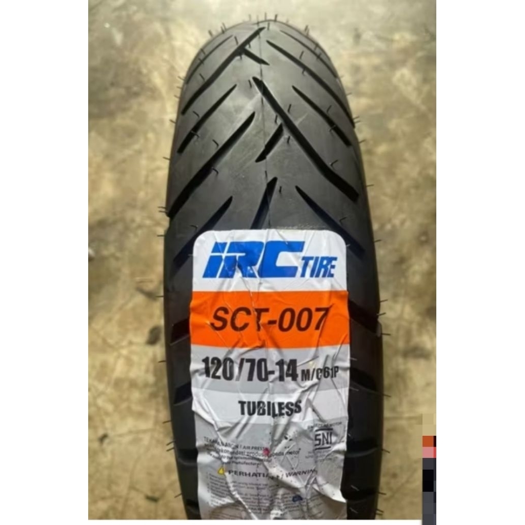 BAN LUAR VARIO 160 BELAKANG  IRC 120/70-14