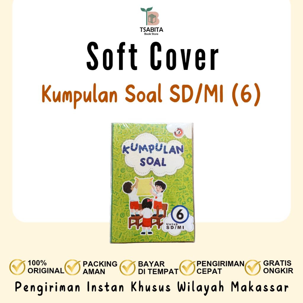 Buku Anak Kumpulan Soal Untuk SD/MI kelas 6 Iska Media