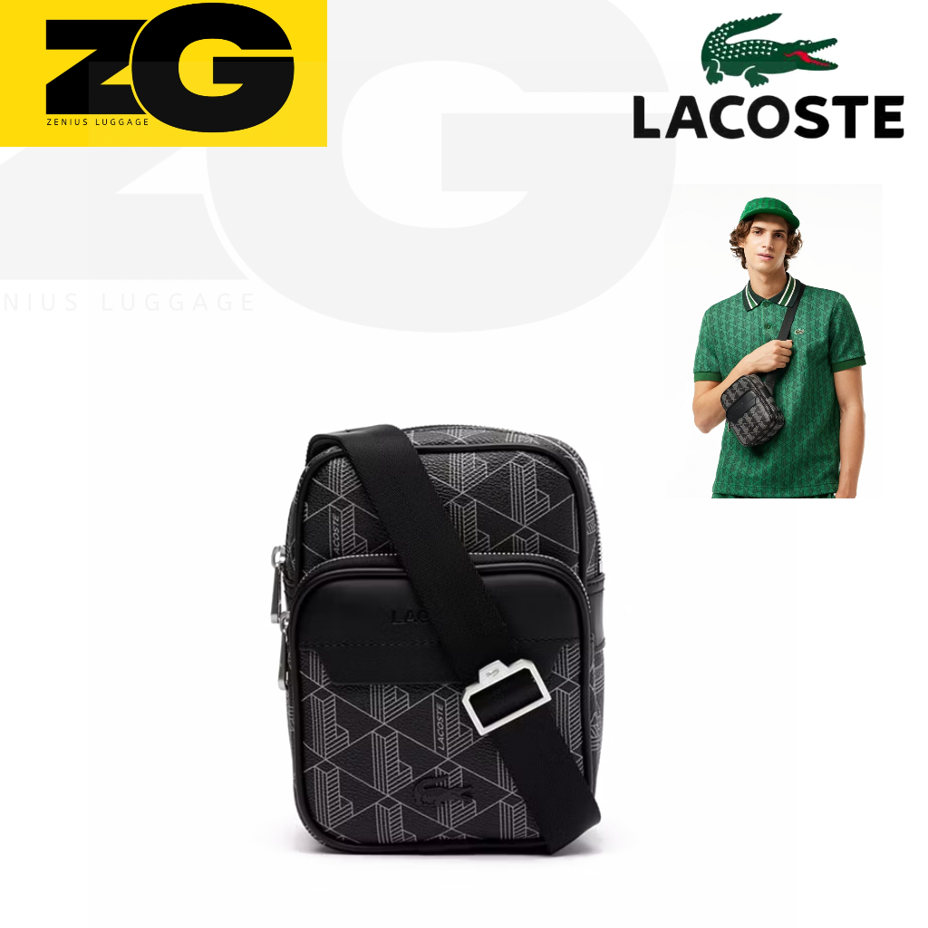 Sling bag LACOSTE classic pria zipped pocket