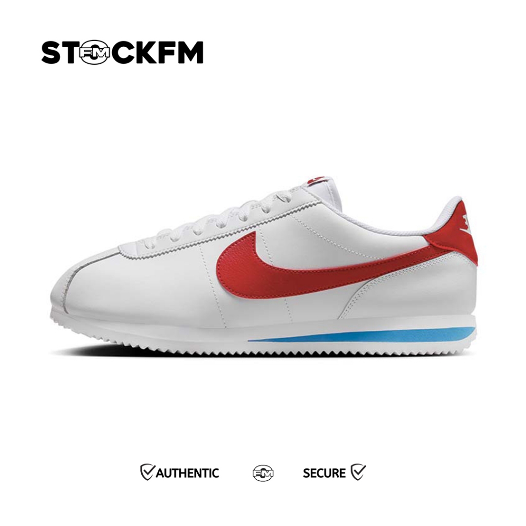 Nike Cortez Forrest Gum White Varsity Red Blue Original