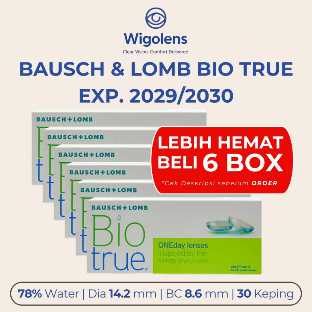 PROMO LEBIH HEMAT SOFTLENS BIO TRUE BAUSCH AND LOMB DAILY