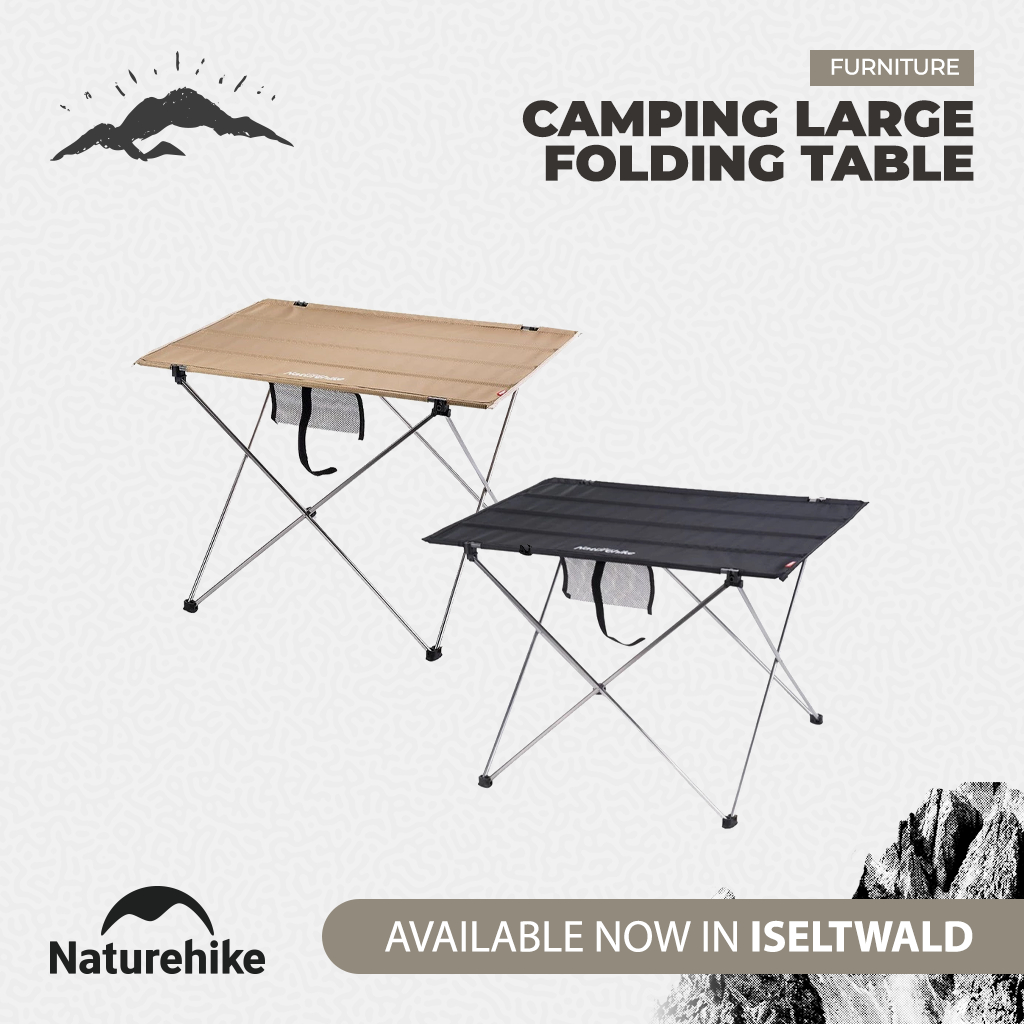 Naturehike Meja Lipat Camping NH20JJ020 Large Folding Table