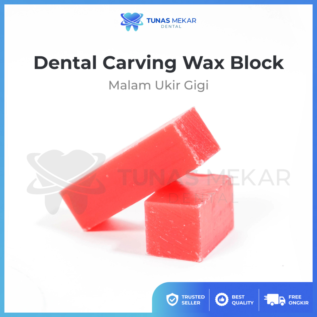 Dental Carving Wax Block Lilin Malam Ukir Gigi