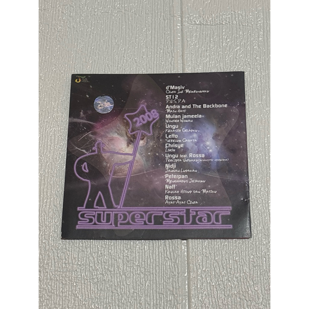 CD ALBUM VA SUPERSTAR 2008 UNGU LETTO MULAN JAMEELA ORIGINAL